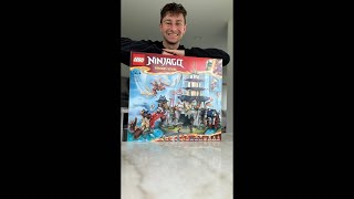 Unreleased LEGO Ninjago Tournament Temple City #live