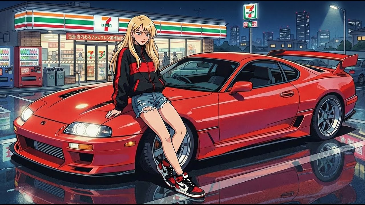 Yoruko – Hyper Eurobeat x City Pop 80s | Tokyo Night Drive AMV | 懐かしい夜