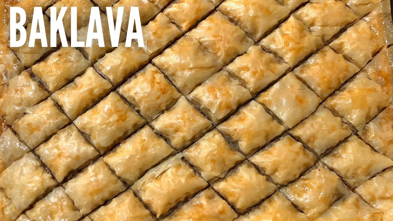 Ginger and Cardamom Baklava - Zena's Kitchen