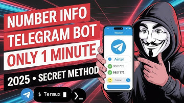 How to Make a Number Info Telegram Bot Without API | Python + Termux Full Tutorial 🔥