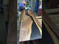 Walnut pedestal stand with led lighting.👍😎