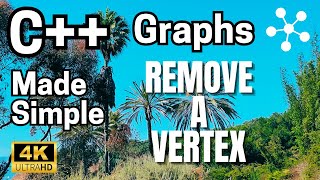 C++: Made Simple-Data Structures & Algorithms-Part 7.3-Graphs-Remove a Vertex