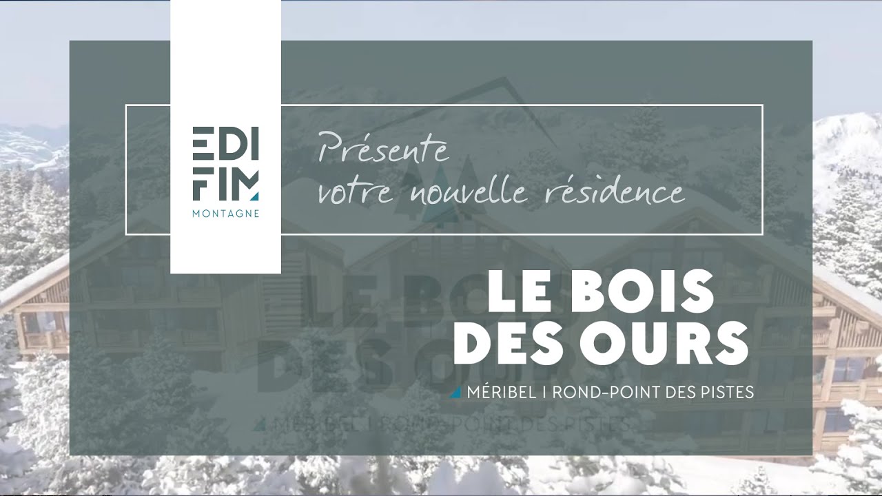 Le Bois des Ours | Méribel - Rond point des Pistes - YouTube