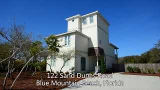 Blue Mountain Beach Florida 4BR Vacation Rental Home, 122 Sand Dunes Road