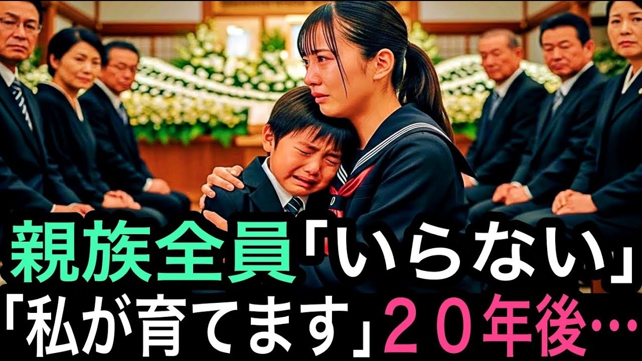 「この子、私が育てます」誰も手を挙げなかった葬式で、18歳の少女が言い放った20年後の“恩返し”がヤバすぎた。