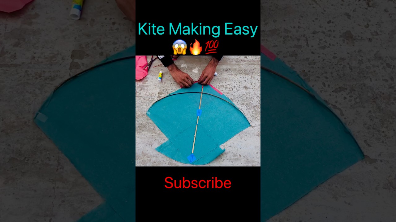 Kite Making Easy 🪁😱💯