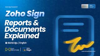 Zoho Sign Tutorial 04 | Reports & Documents Explained | OHO Solutions | Zoho screenshot 4