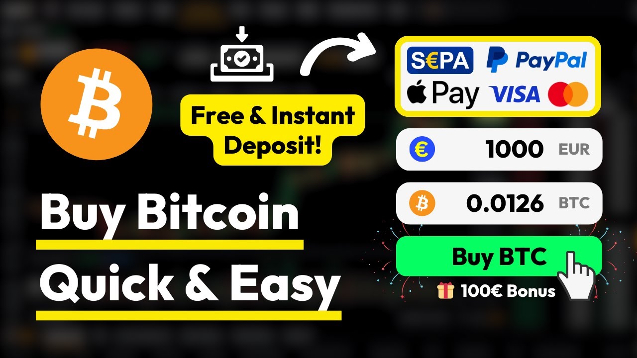 How to buy Bitcoin in 3 Minutes ✅ Step by Step Tutorial 2025
