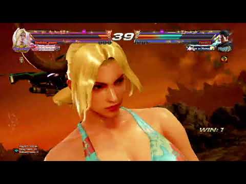 Eternal Ruler Nina VS Raijin Kazuya Laggy PS4 Version 5 Tekken 7 20221128105101