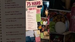 DAY 3 OF 75 HARD 🔥 Trying to Become Better One Day at a Time 💪📚✨ #75Hard #Motivation #StudentLife