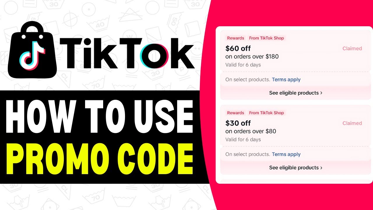 Tik Tok Promo Code Example How to Use Promo Code for TikTok Shop (2025) - Get Coupon Codes - YouTube