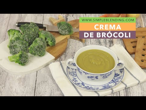 Vídeo: Sopa De Purê De Brócolis