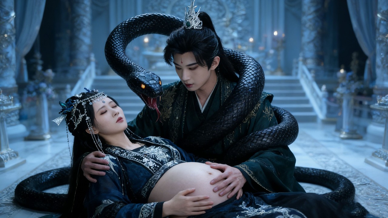 肖文宇&書雪漫 | 重生後選了妹妹嫌棄的小黑蛇當夫君，沒想它竟是未覺醒的蛇妖！婚後它化成人形夜夜纏著我生崽！ #我的蛇君軟又妖#古裝 #短劇 #minidrama #甜寵爽劇