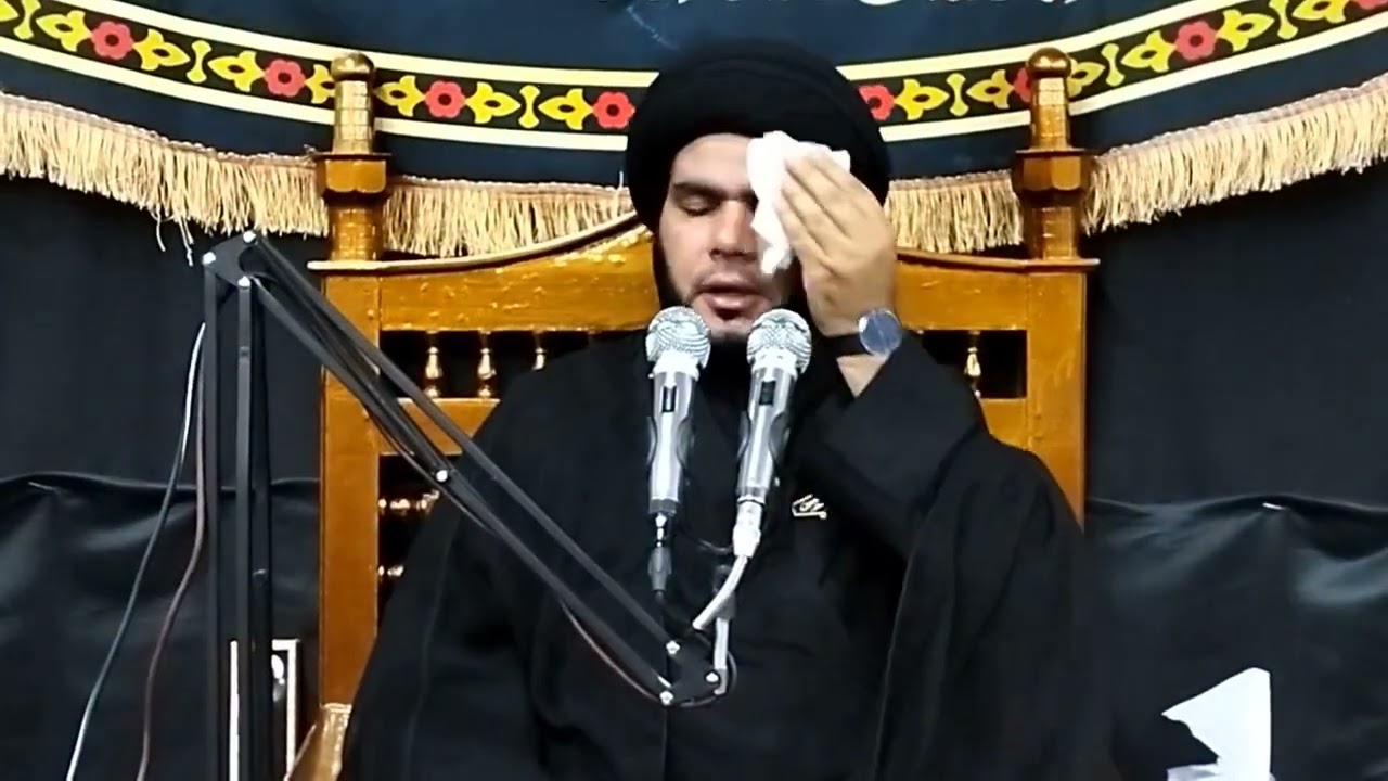 الليلة الأولى ذكرى شهادة الأمام الحسن العسكري(ع) 1445ه‍ الخطيب الحسيني سماحة السيد بهاء الموسوي