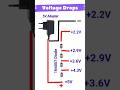 Voltage Drop With 4Diodes# 5V to 4.3v,3.6v,2.9v,2.2v#Voltage Down Kaise Karen💥💥💯💯