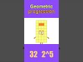 numberblocks 2^N #numberblocks #geometric