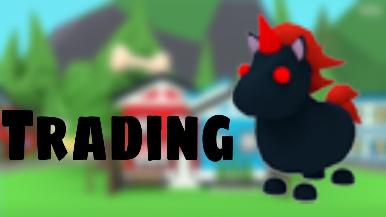 TRADING A EVIL UNICORN comment on this video your offer and username