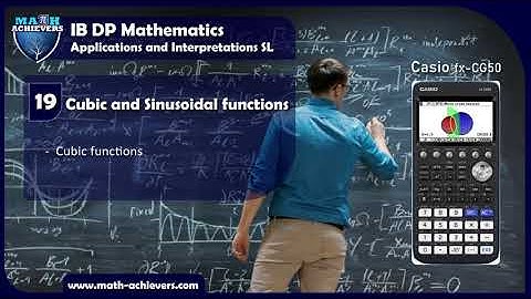 Cubic Functions | Cubic & Sinusoidal Functions | IB DP Mathematics SL