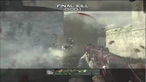 MW3 Gamebattles - Radar On Gameplay