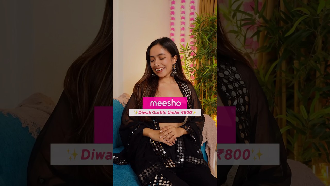 Meesho Diwali Outfits Under ₹800✨ | Meesho Haul | 