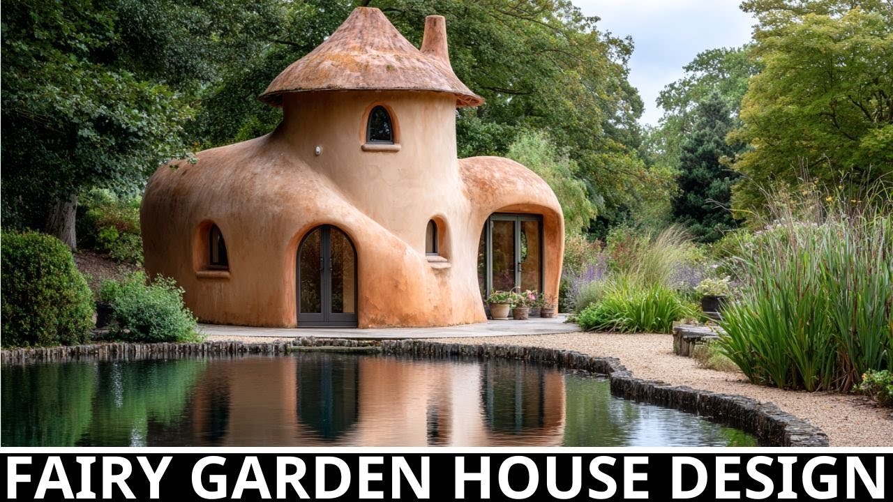 Organic Architecture House Design | The Vessel-Shaped Fairy Concept