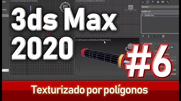 6.- Texturizado por polígonos - Iniciando con 3dsMax