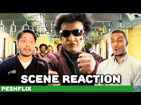 Enthiran - Train Fight Scene Reaction | Superstar Rajinikanth | PESHFlix