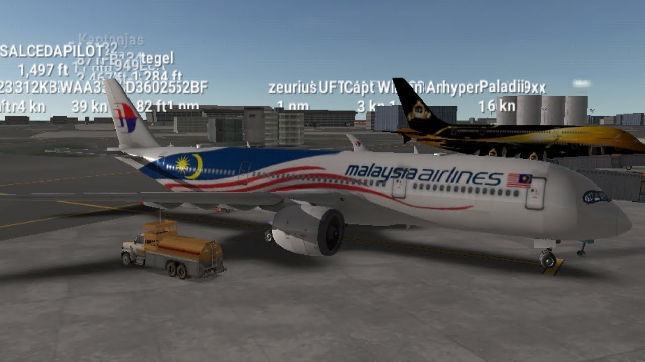 [RFS Real Flight Simulator118]Malaysia Airlines A350Kuala Lumpur