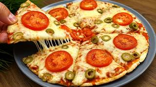 Kein Ofen! Die einfachste und leckerste Pizza aus der Pfanne in nur 5 Minuten!