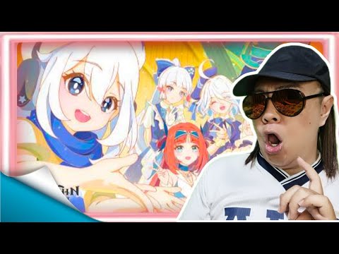 6th Anniversary Theme Song: "A Letter From the Wind" Genshin Impact #GenshinImpact reaction