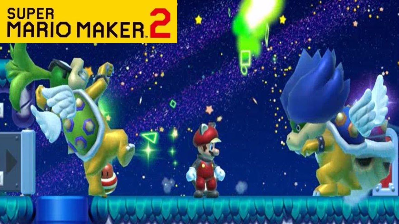 SUPER MARIO MAKER 2 - KOOPALINGS BOSS RUSH, BOSS FIGHT STAGES [Nintendo Switch]