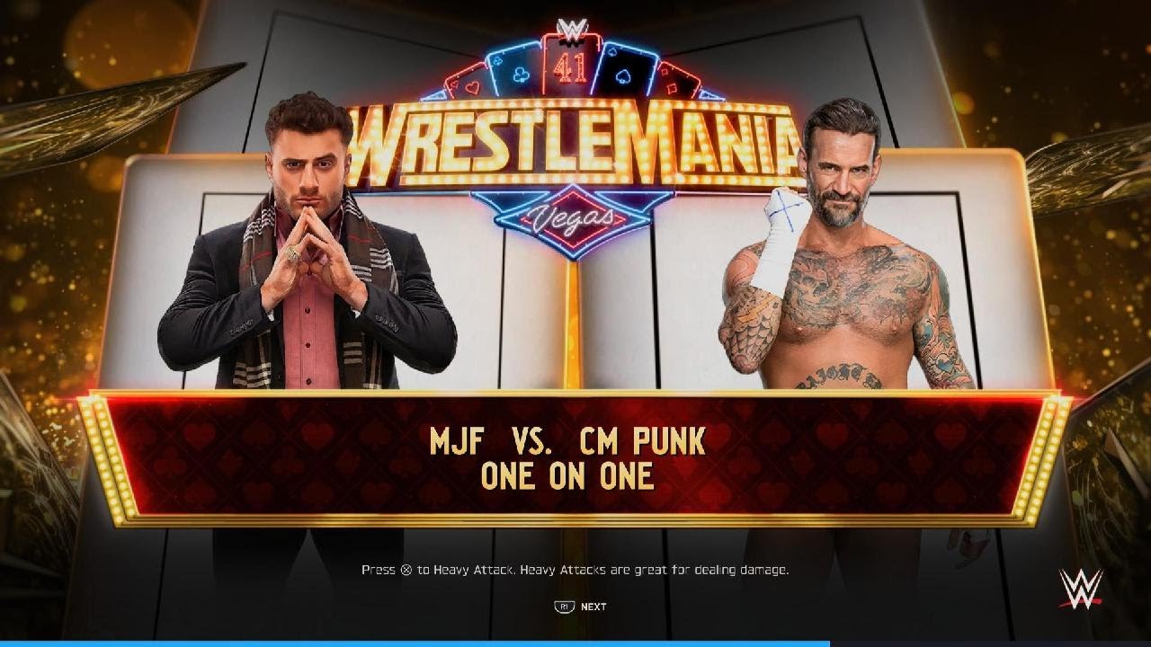 MJF vs CM Punk - YouTube