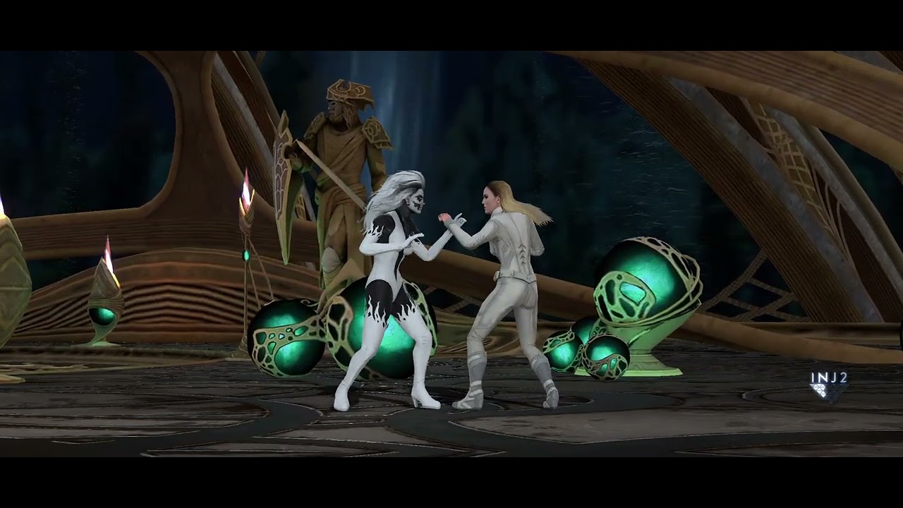 MV White Canary fight w Silver Banshee - Ancient Judgment H7T3 - Injustice 2 Mobile (Free to play)