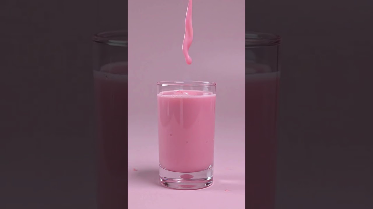 Endless Pink Liquid Fill Loop – Satisfying Visual ASMR Short