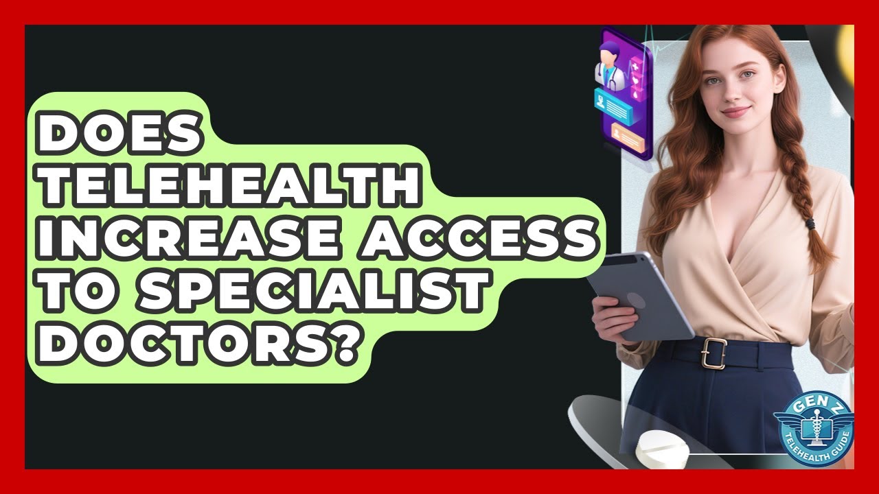Does Telehealth Increase Access To Specialist Doctors? - Gen Z Telehealth Guide