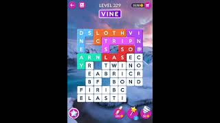 Celebrity Wordscapes SHAPES levels 329 gameplay | Answers | Solution Net Worth