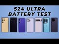 Galaxy s24 ultra vs iphone 15 pro max vs pixel vs oneplus 12 battery life test