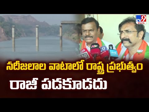 నదీజలాల వాటాలో రాష్ట్ర ప్రభుత్వం రాజీ పడకూడదు : AP BJP Chief PVN Madhav - TV9 - TV9