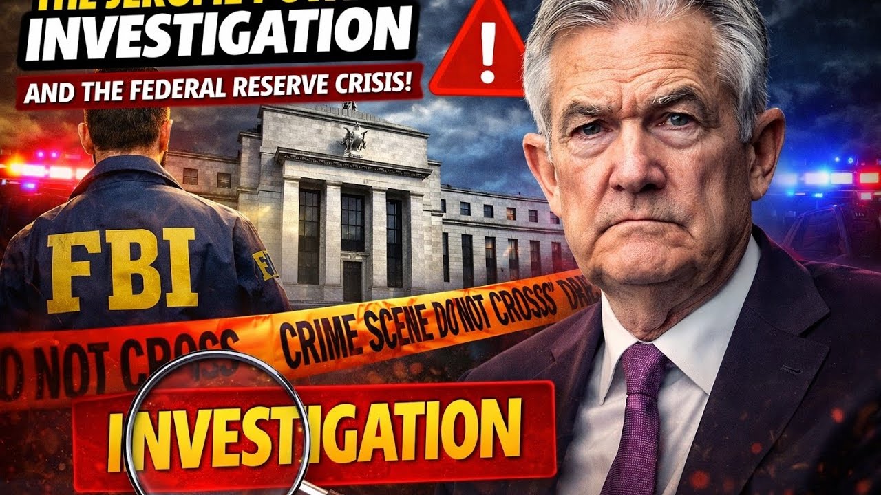 Jerome Powell Under Investigation? The Federal Reserve Crisis Explained