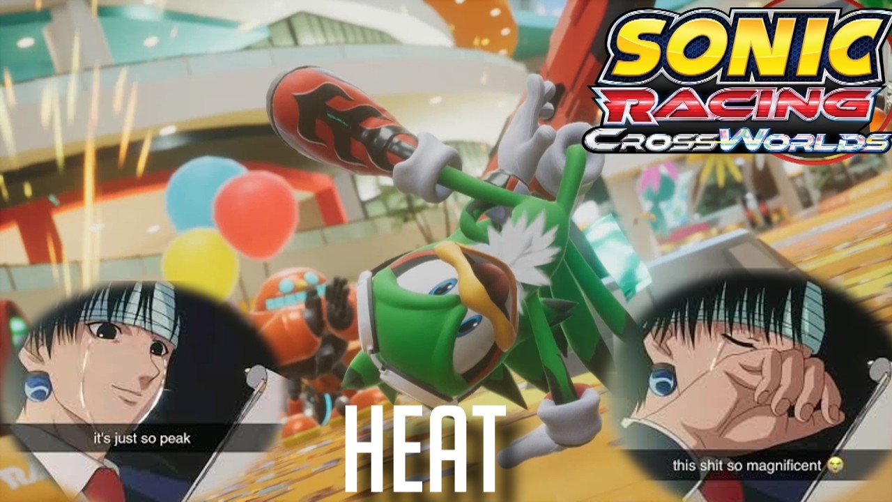 The grand prix in this game is NOT easy.. BUT IT'S FUN! Sonic CrossWorlds single player