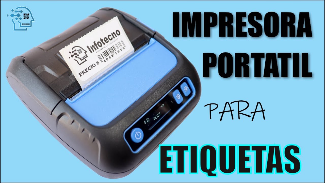 Impresora Etiquetas Autoadhesivas Bluetooth Usb Qr Barras - Grupo