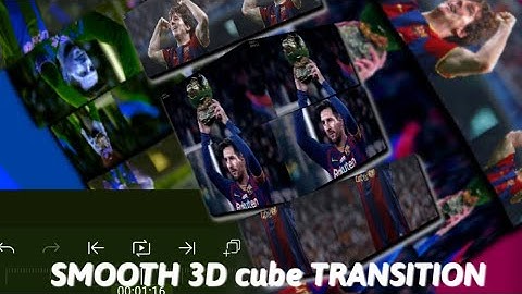 SMOOTH 3D cube transition in alight motion with xml file