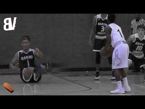 ANKLE BREAKER Leaves Defender Sitting in the PAINT! | Wonya Singleton NASTY Step Back And-1 Three