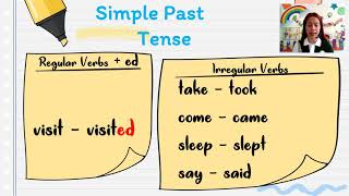ENGLISH 6 Simple Aspect of Verbs