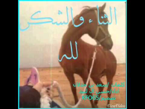 شيلة الثناء والشكر لله اداء حسن ال لبيد 