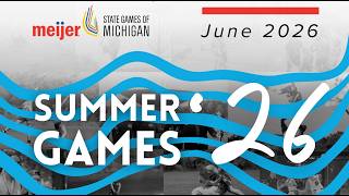 Gary Morgan visits the summer 2026 Meijer State Games near Grand Rapids
