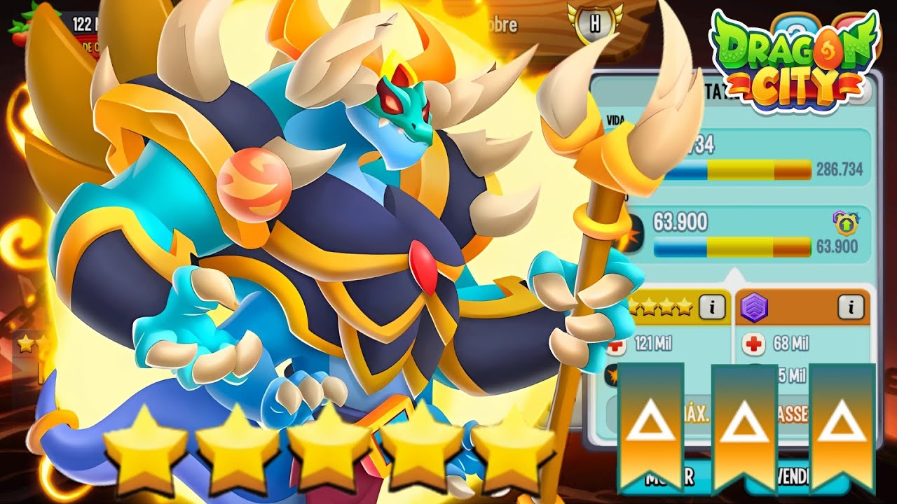 TESTEI O DRAGÃO SUPREMO ELEVADO NOBRE NO NÍVEL 70!  - DRAGON CITY