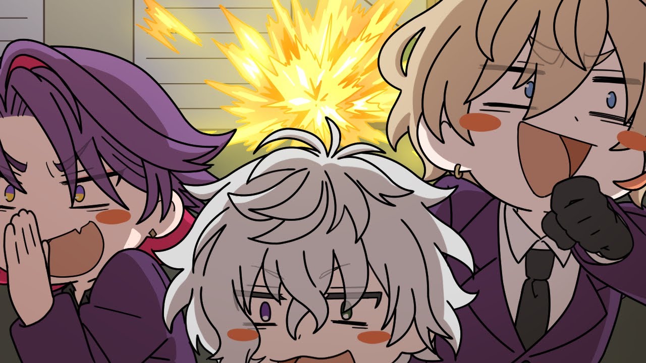 【手描きにじさんじ】風楽奏斗のクソガキムーブにより散々な目にあう獅子堂あかり【#にじGTA/CLUB.3】【風楽奏斗/獅子堂あかり/叢雲カゲツ/渡会雲雀/赤城ウェン/花畑チャイカ】