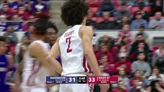 WSU MBB: Highlights vs. Washington 2/9/20