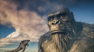 Colossal Kong Dwarfs Supermive Godzilla